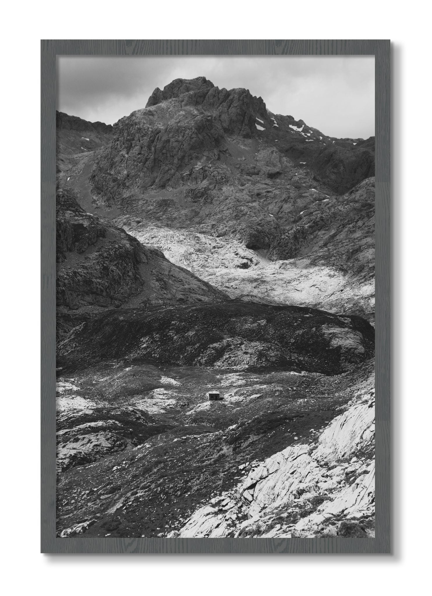Framed photograph of Isolation by Dylan Ozanich, Grey frame, Full Bleed