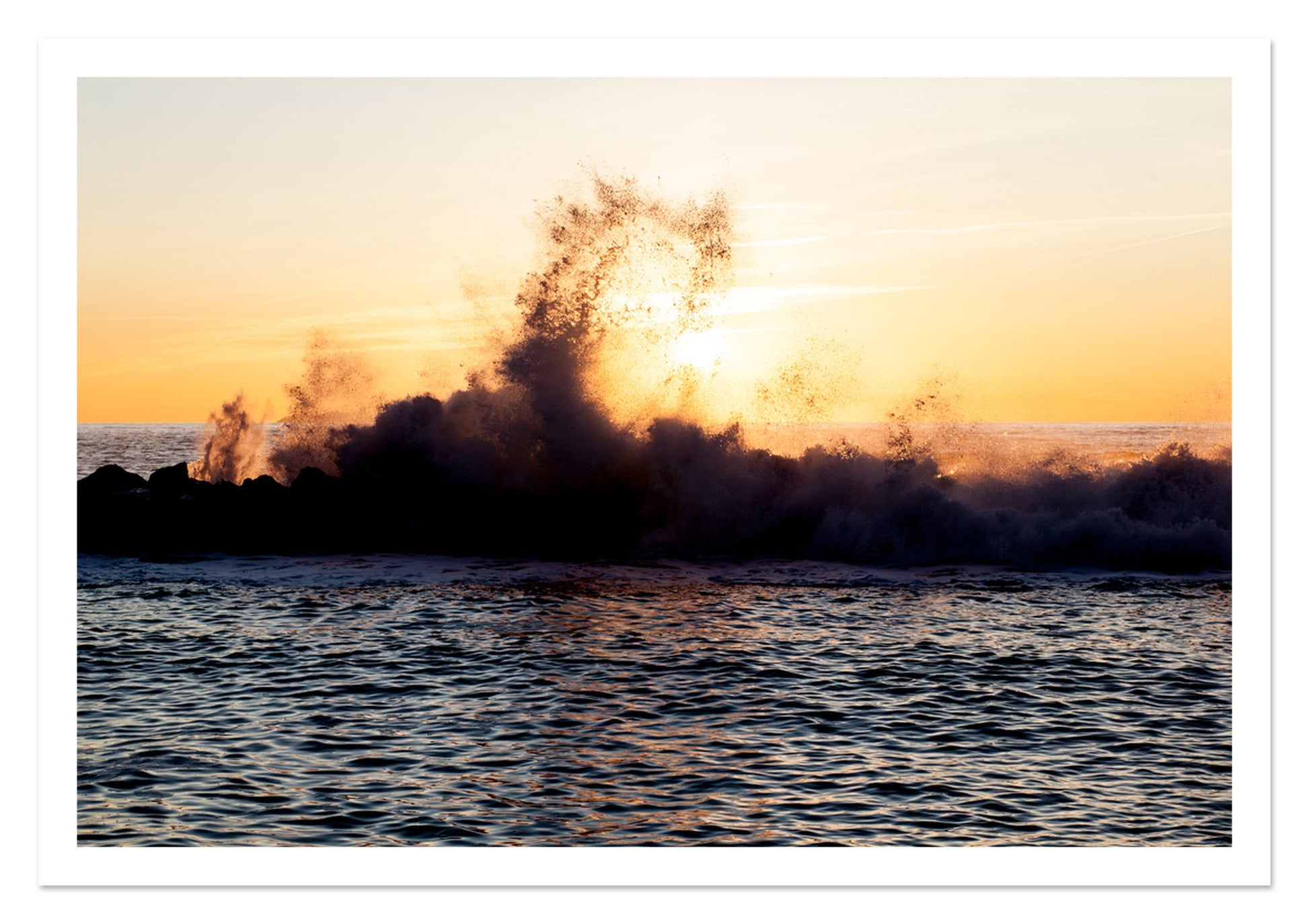 Fine art print of Italian Coast by Dylan Ozanich, unframed