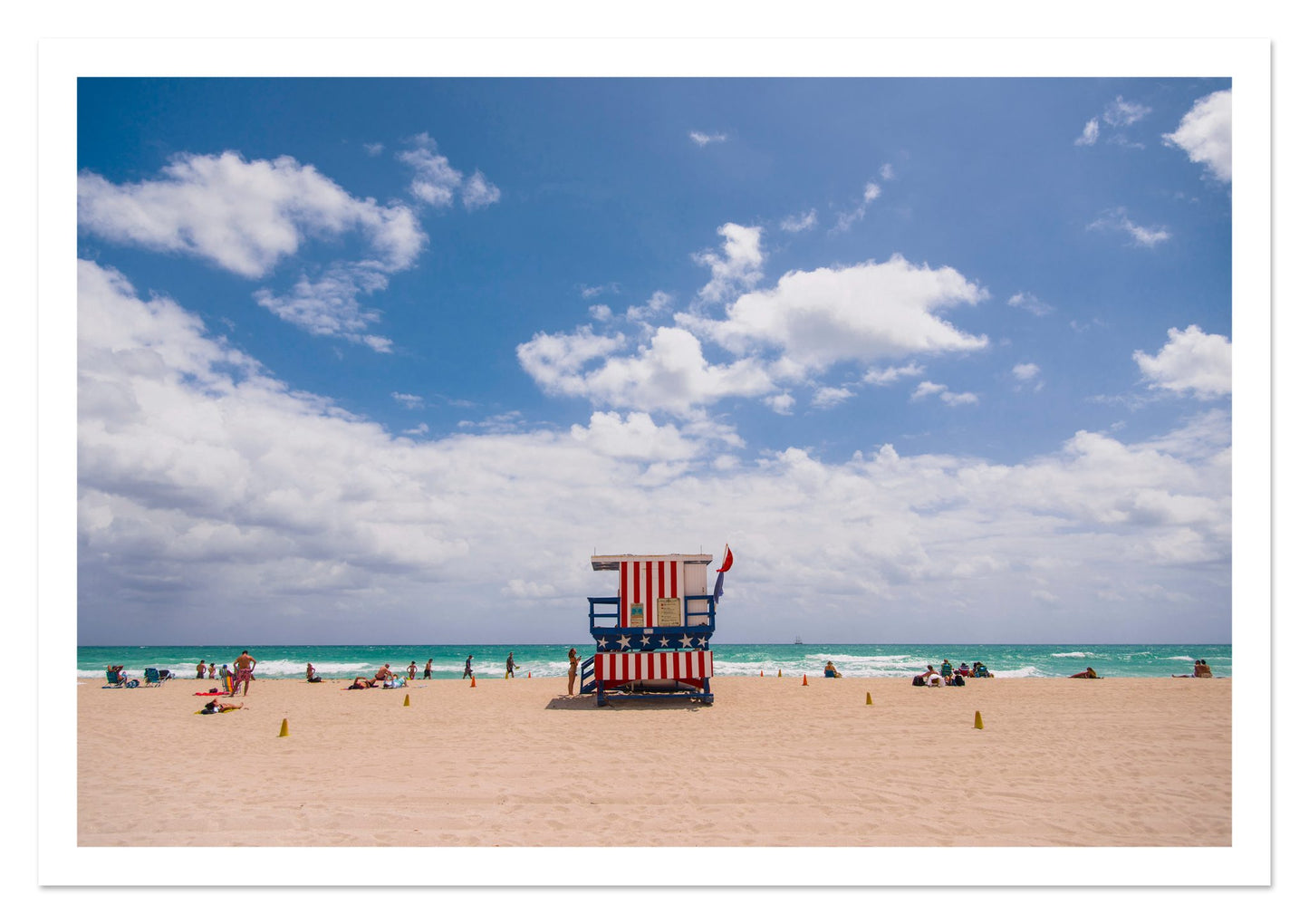 Fine art print of Miami by Dylan Ozanich, unframed