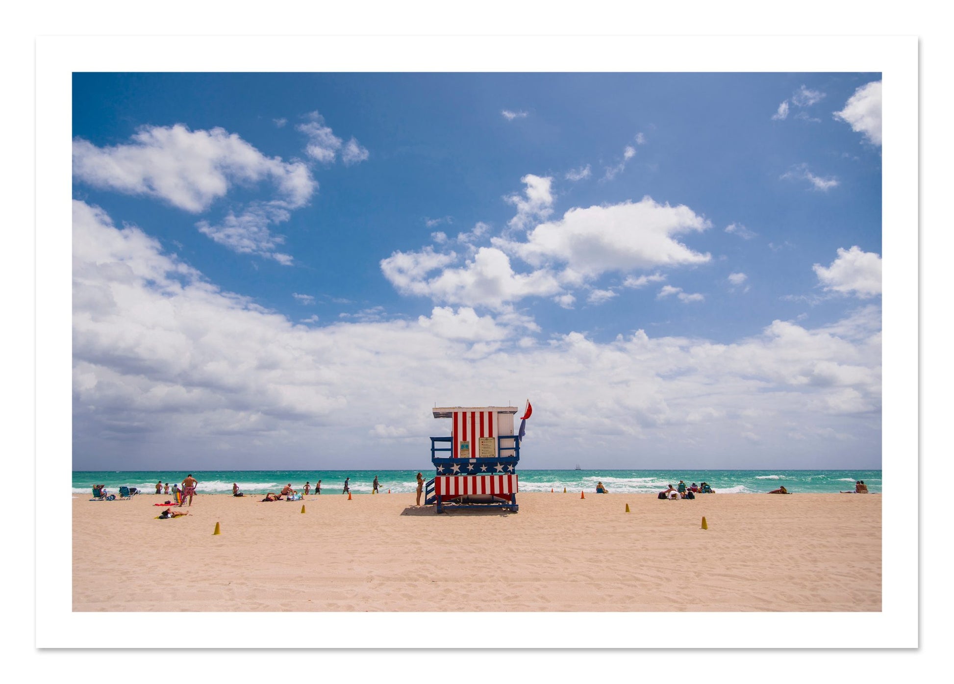 Fine art print of Miami by Dylan Ozanich, unframed