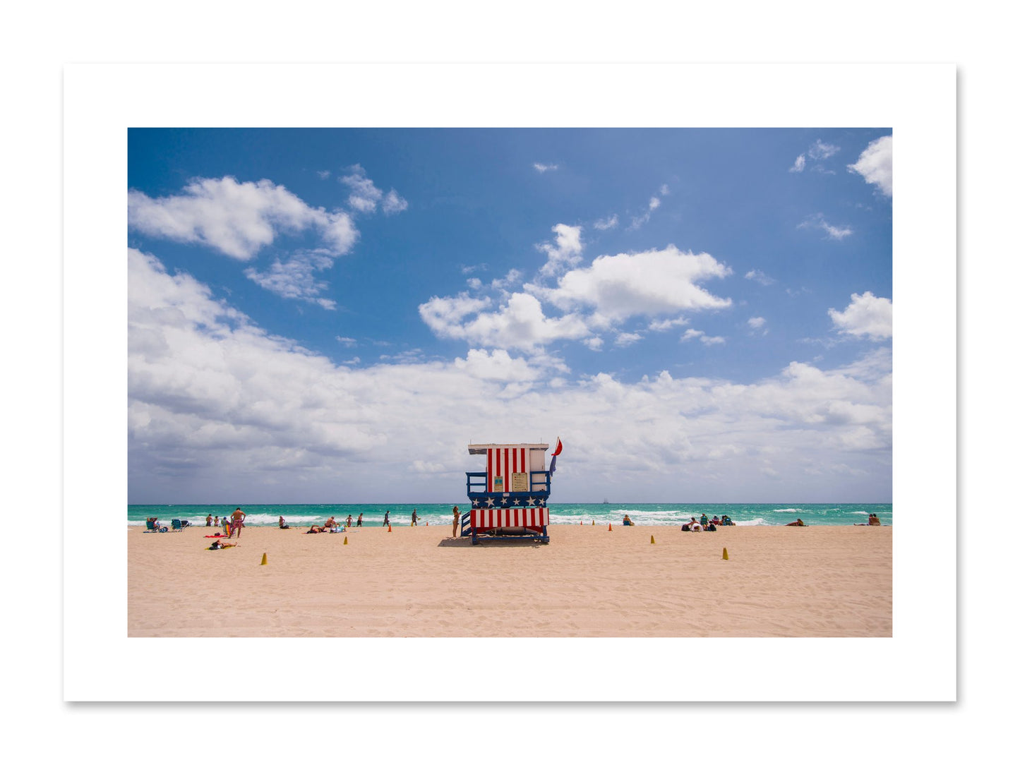 Fine art print of Miami by Dylan Ozanich, unframed