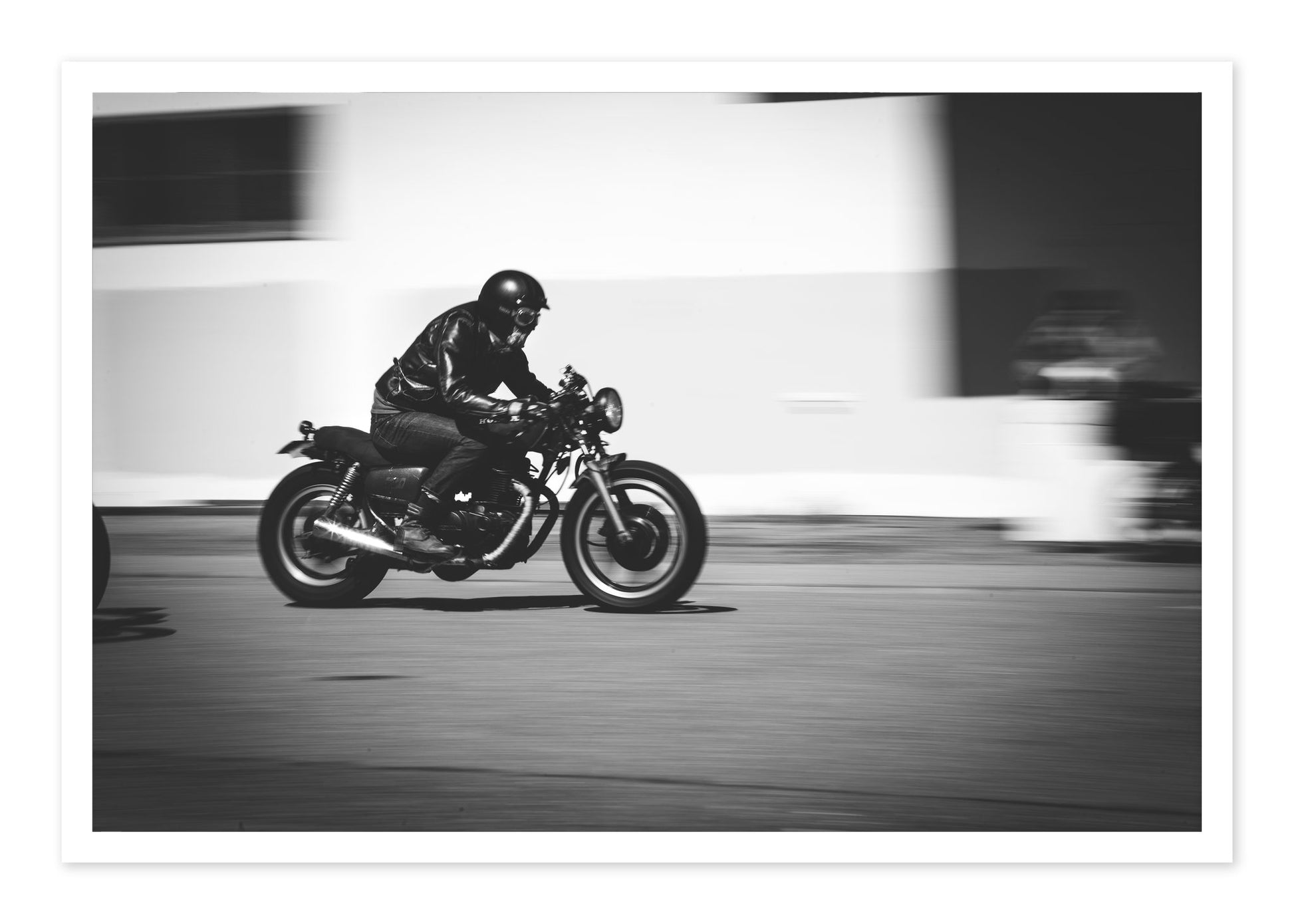 Moto Blurred by Dylan Ozanich, 48×72 Fine Art Pigment Print on Hahnemühle Cotton Rag Paper, unframed