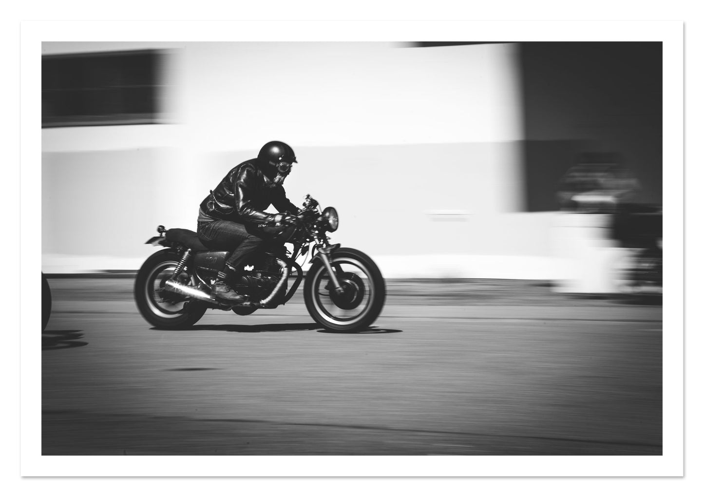 Fine art print of Moto Blurred by Dylan Ozanich, unframed