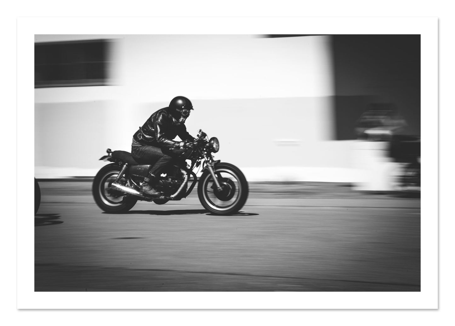 Fine art print of Moto Blurred by Dylan Ozanich, unframed