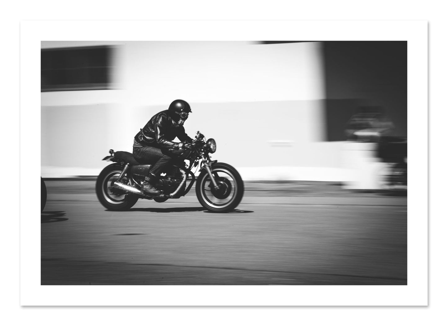 Fine art print of Moto Blurred by Dylan Ozanich, unframed