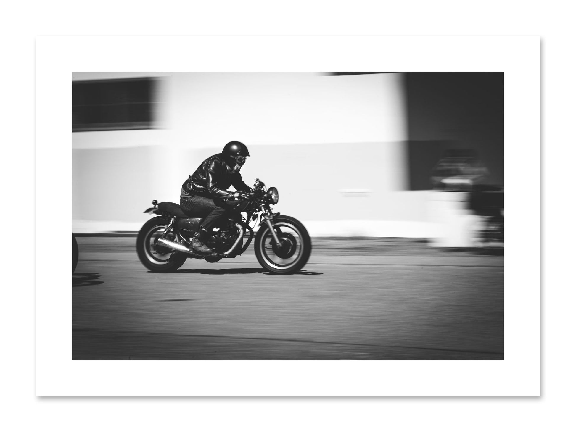 Fine art print of Moto Blurred by Dylan Ozanich, unframed