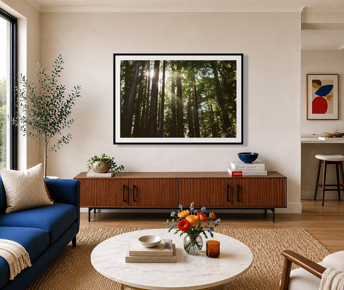Muir Woods in a room