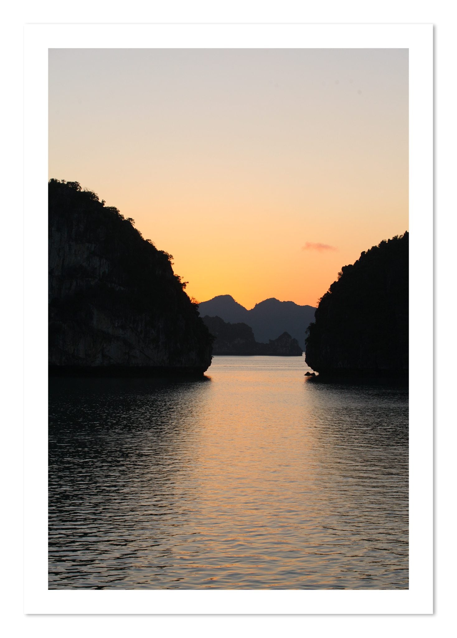 Fine art print of Narrow Passage by Dylan Ozanich, unframed