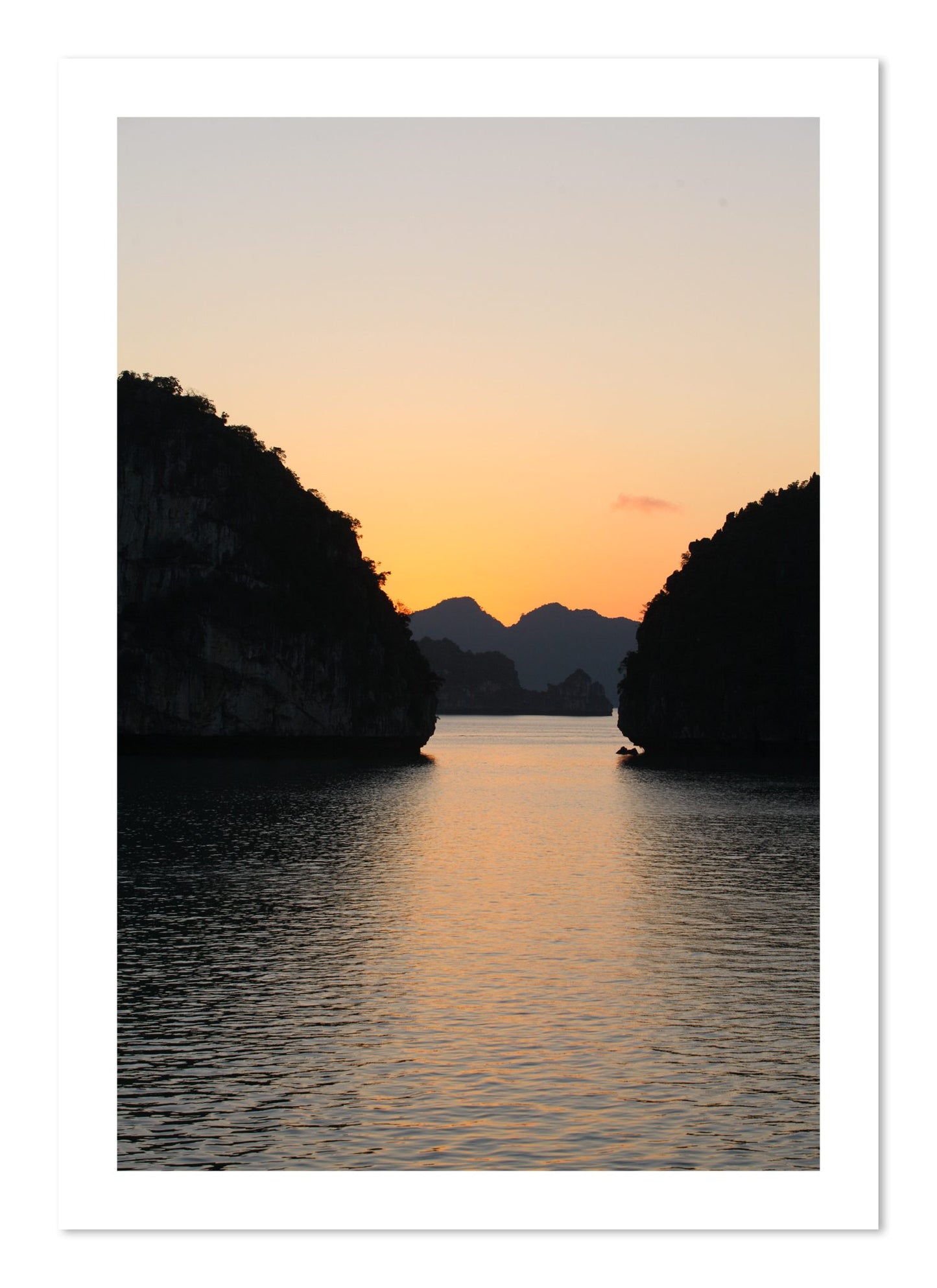 Fine art print of Narrow Passage by Dylan Ozanich, unframed