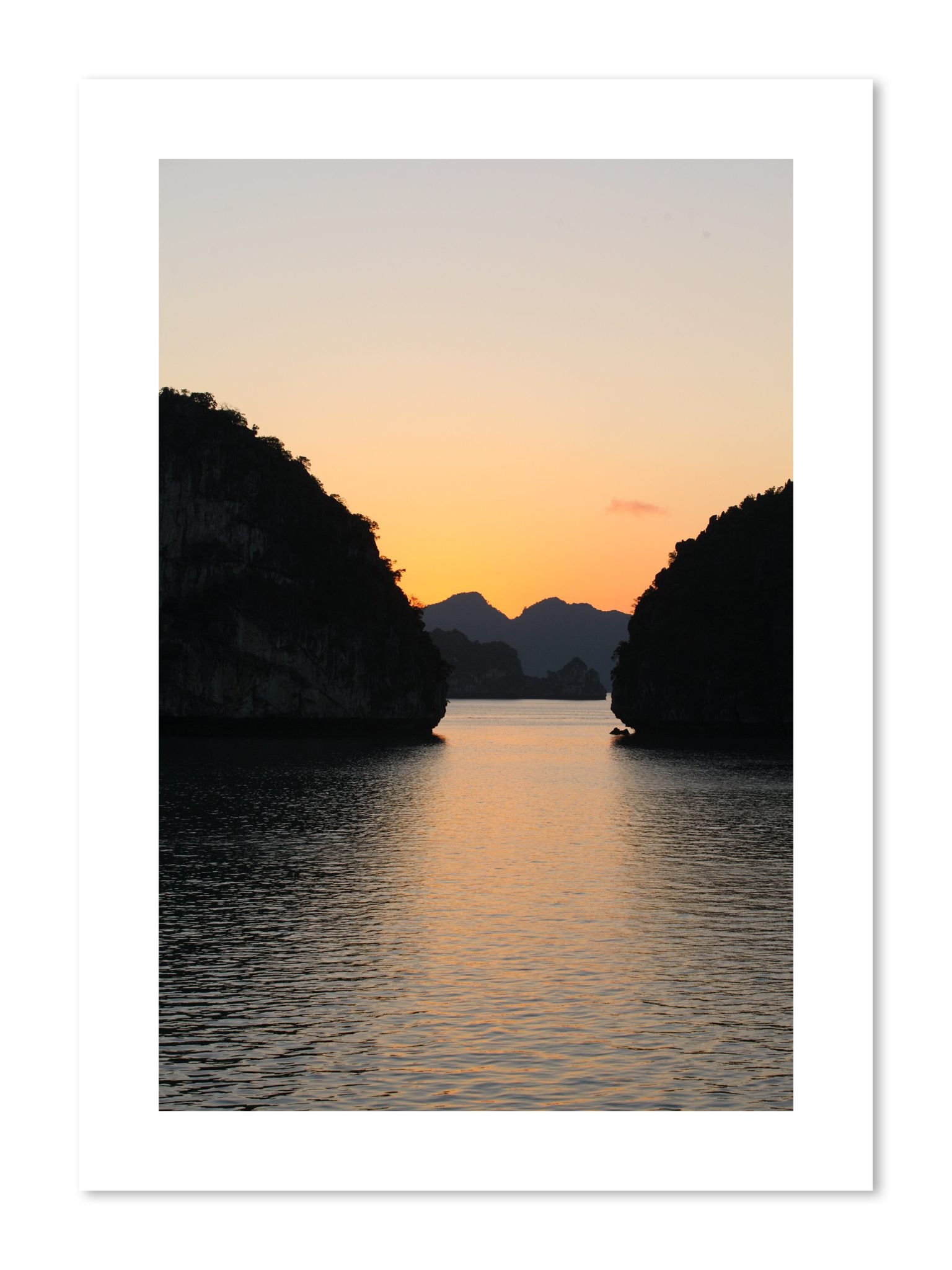 Fine art print of Narrow Passage by Dylan Ozanich, unframed