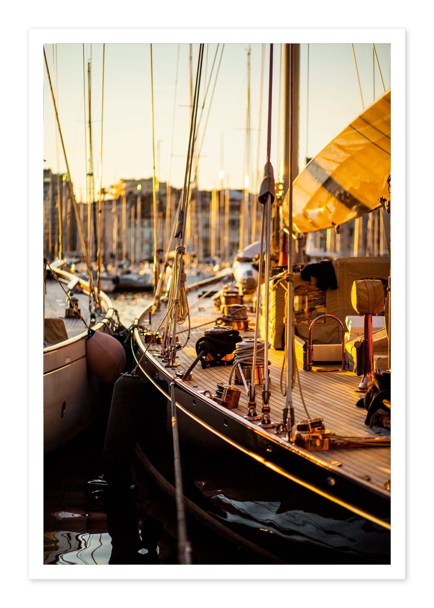 Nice France by Dylan Ozanich, 48×72 Fine Art Pigment Print on Hahnemühle Cotton Rag Paper, unframed