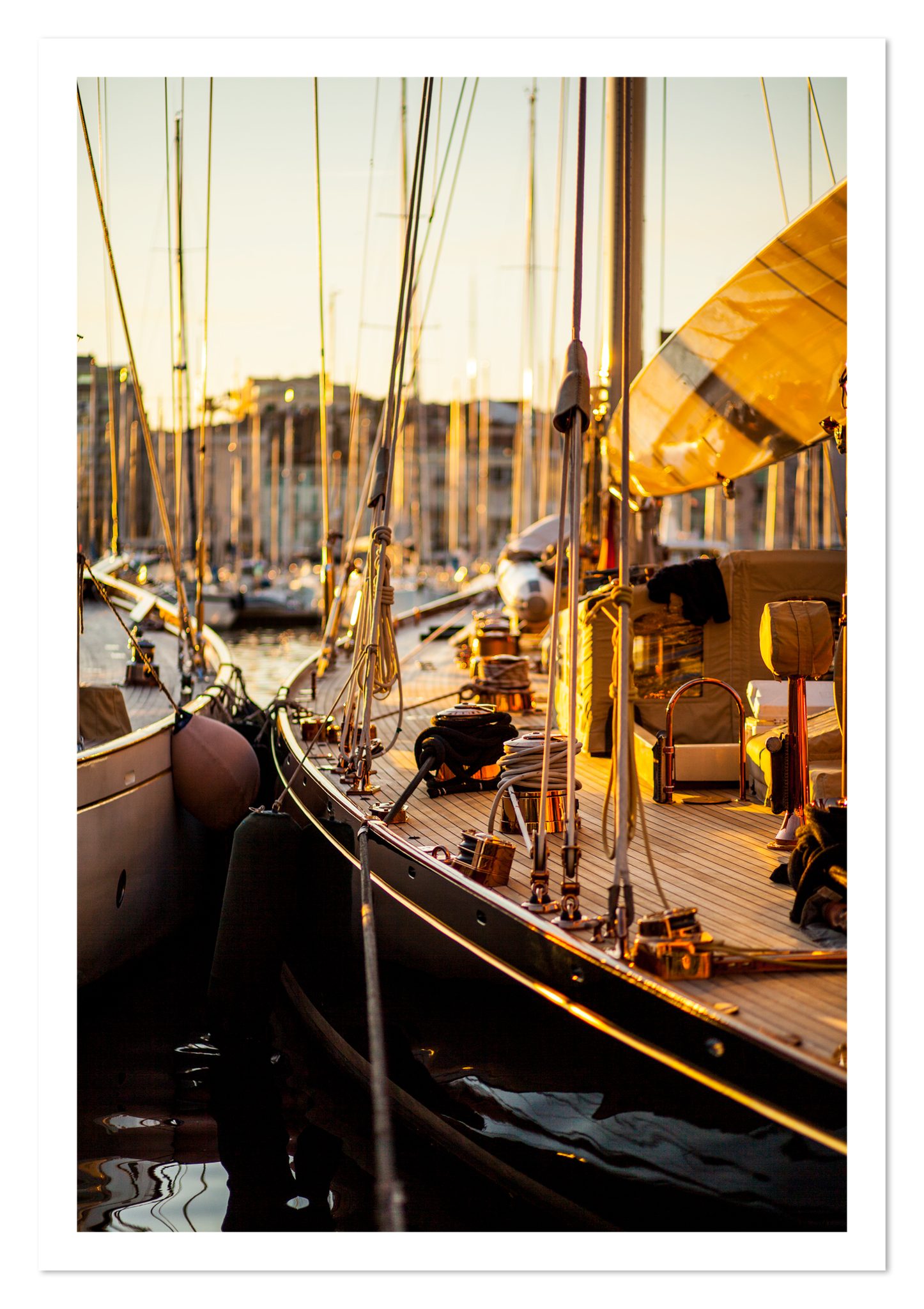 Fine art print of Nice France by Dylan Ozanich, unframed