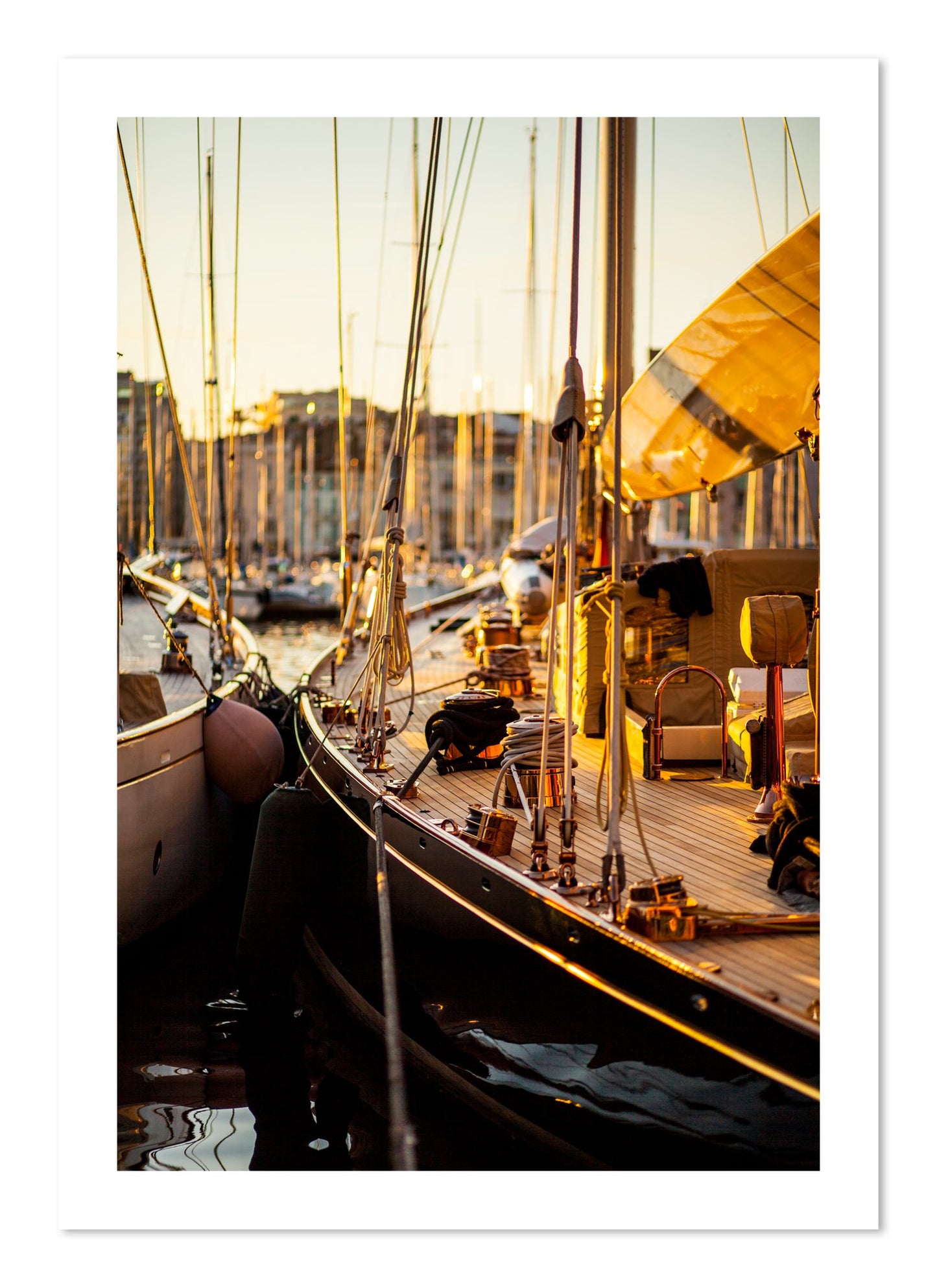 Fine art print of Nice France by Dylan Ozanich, unframed
