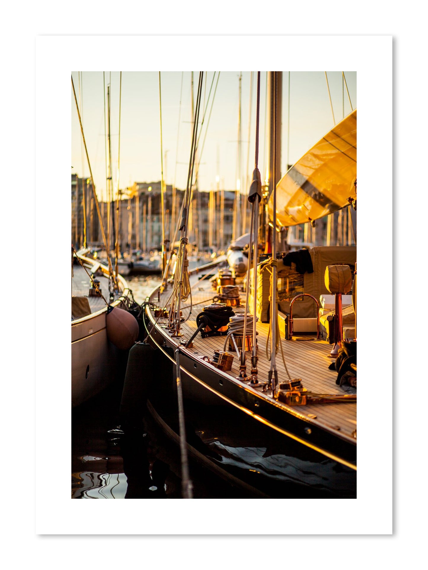 Fine art print of Nice France by Dylan Ozanich, unframed