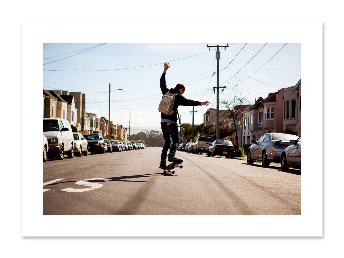 Fine art print of Noriega by Dylan Ozanich, unframed