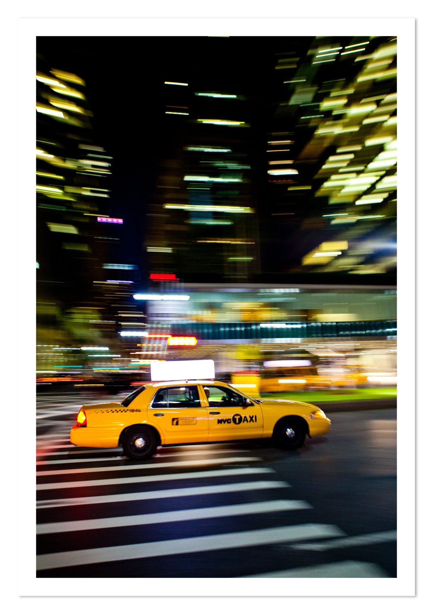 Fine art print of NYCTaxi by Dylan Ozanich, unframed