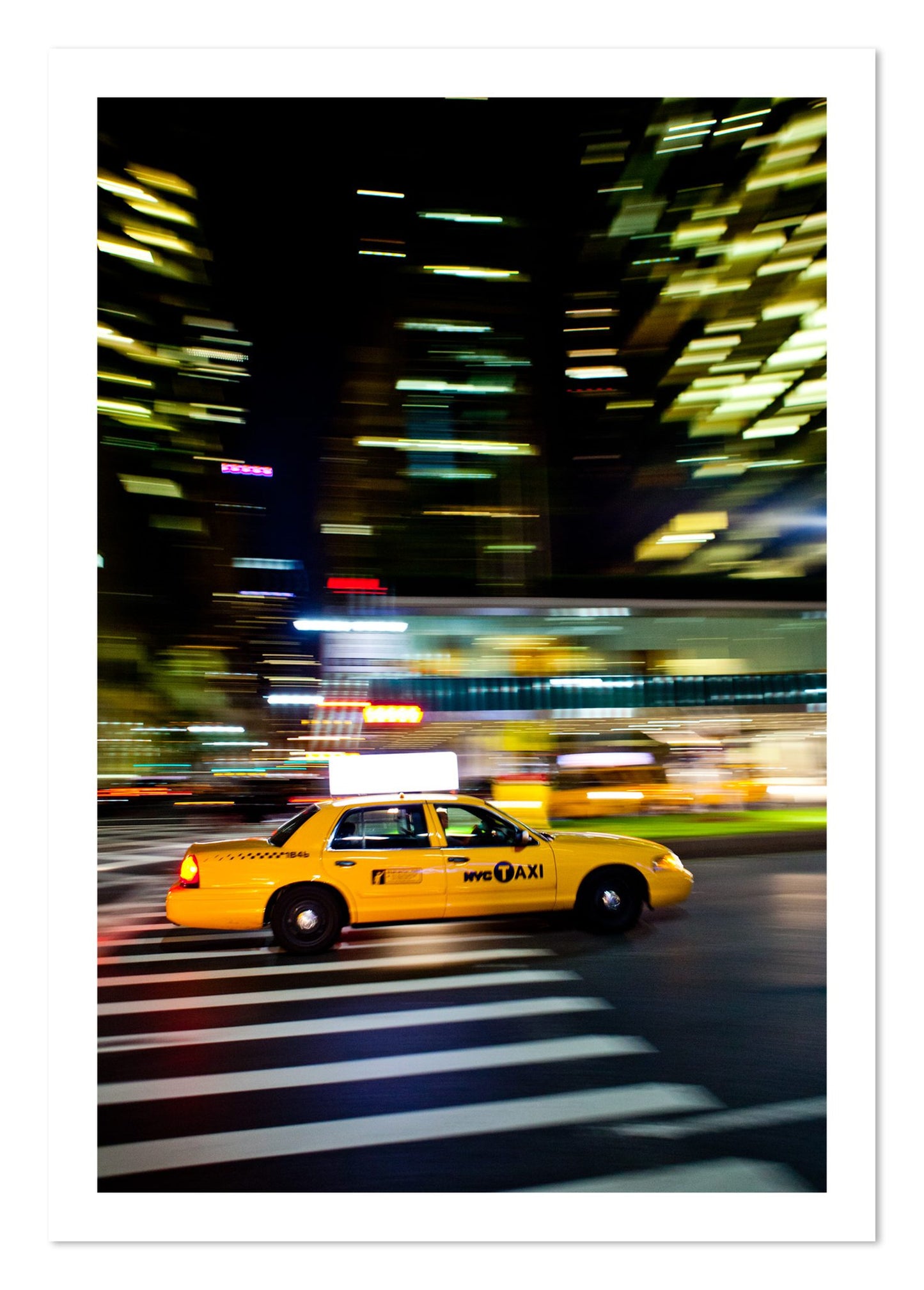 Fine art print of NYCTaxi by Dylan Ozanich, unframed