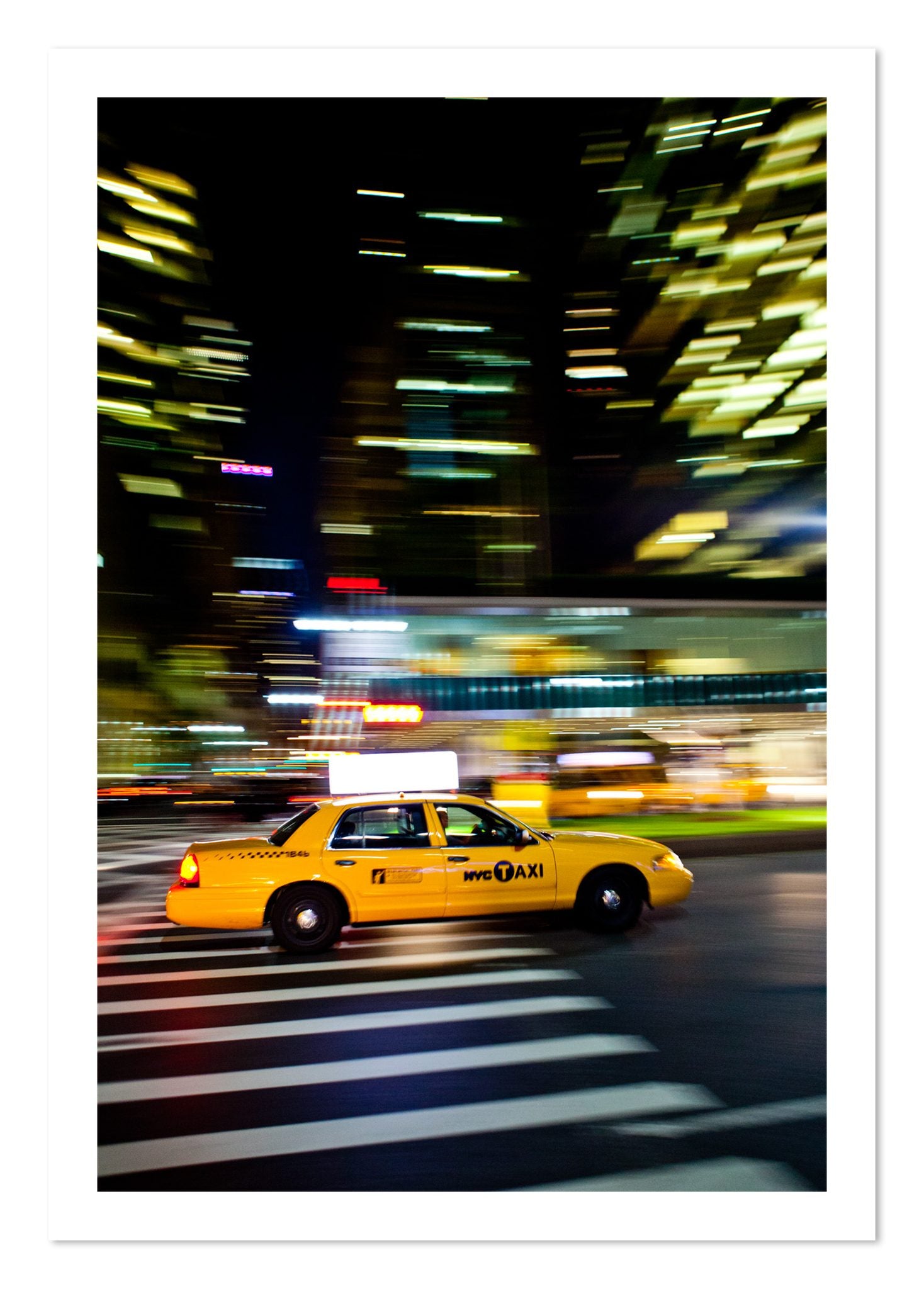 Fine art print of NYCTaxi by Dylan Ozanich, unframed