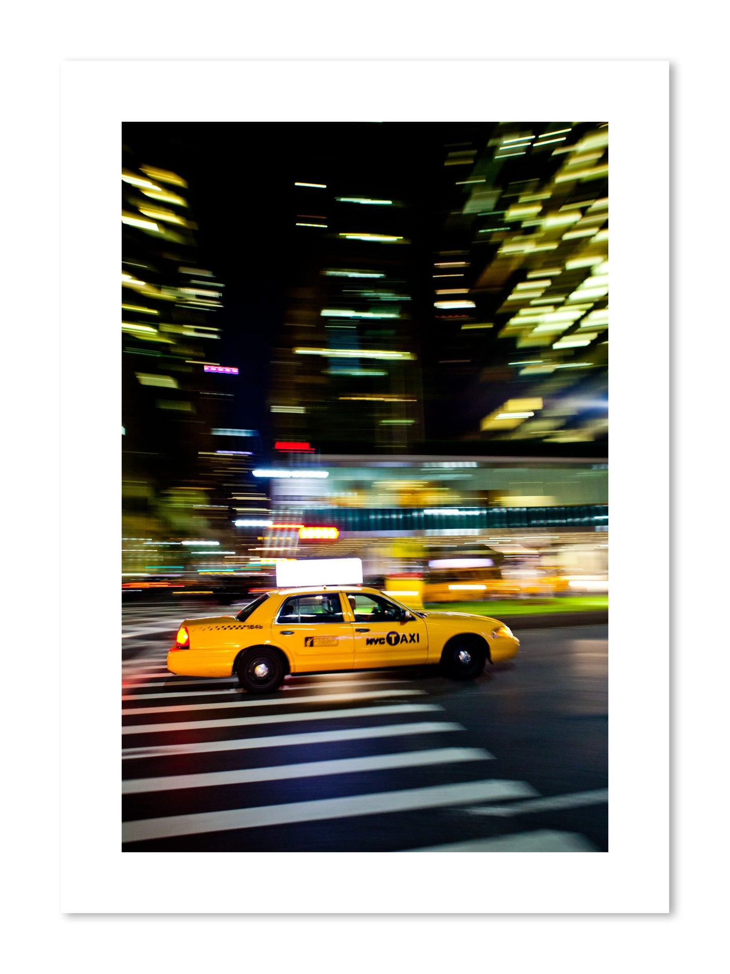 Fine art print of NYCTaxi by Dylan Ozanich, unframed