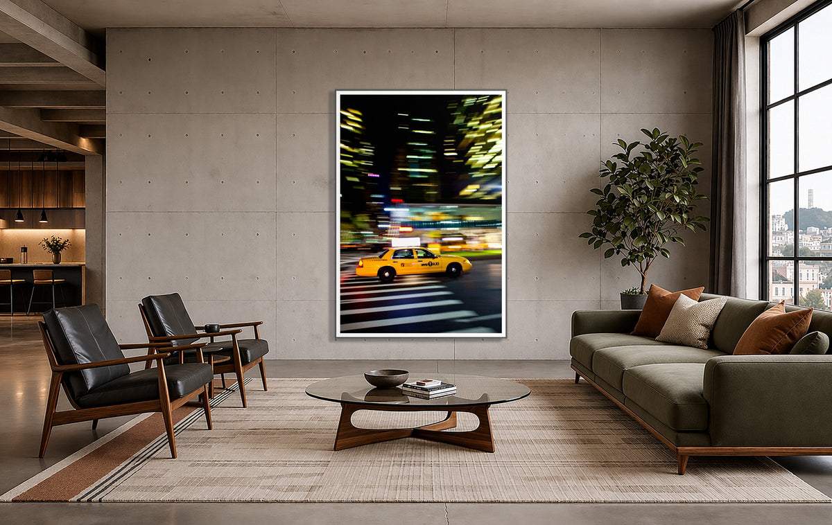 NYCTaxi in a room