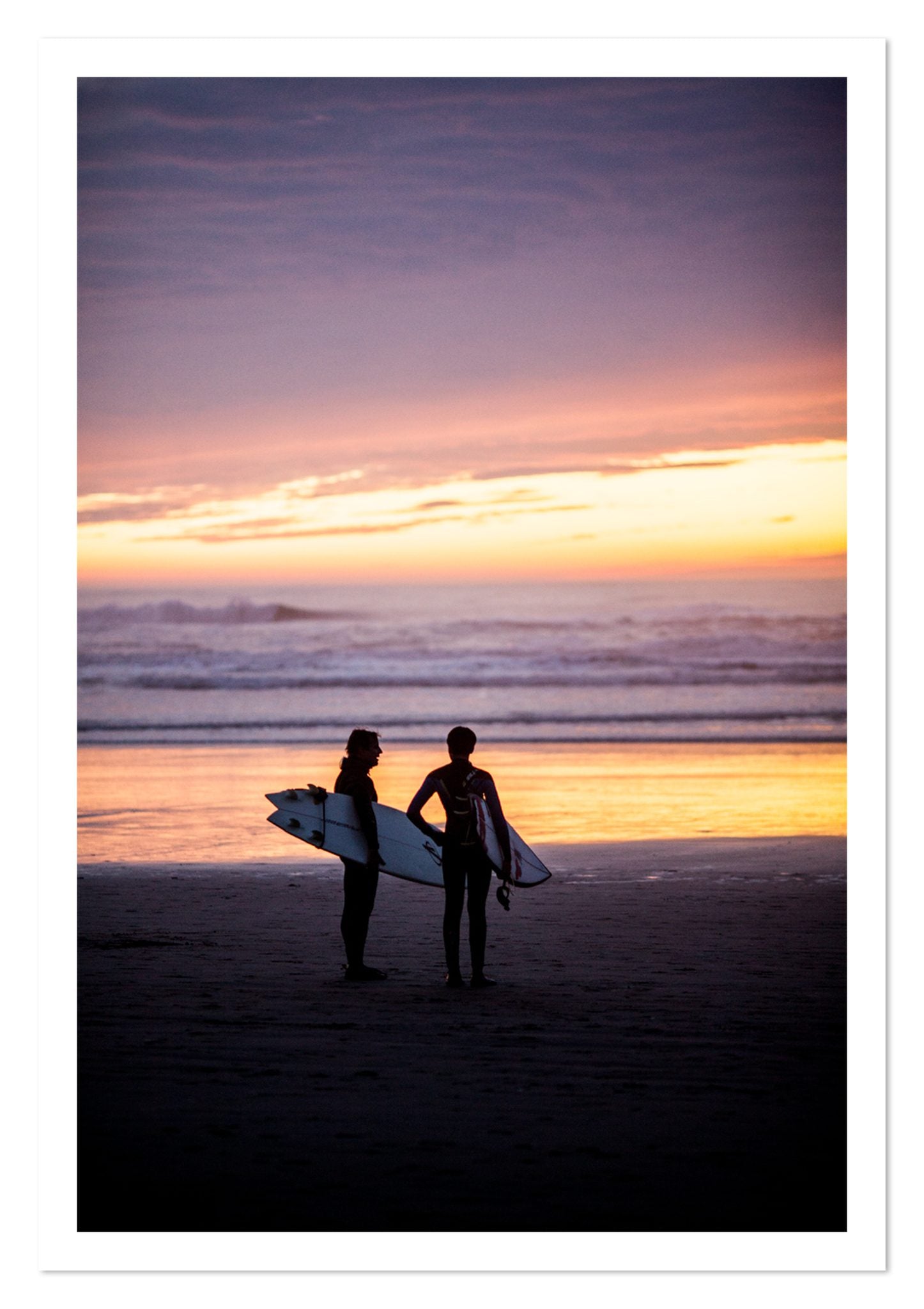 Fine art print of Ocean Beach Vibes by Dylan Ozanich, unframed