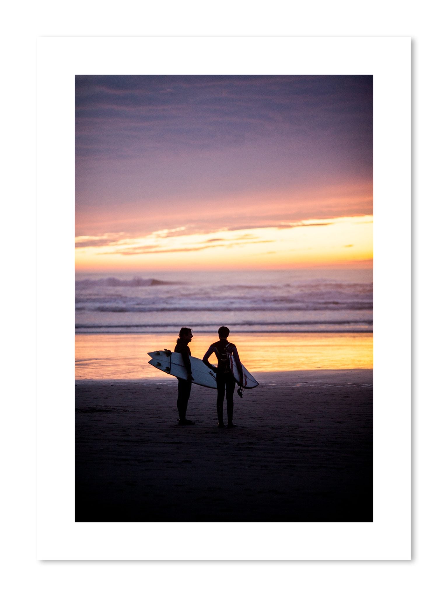 Fine art print of Ocean Beach Vibes by Dylan Ozanich, unframed