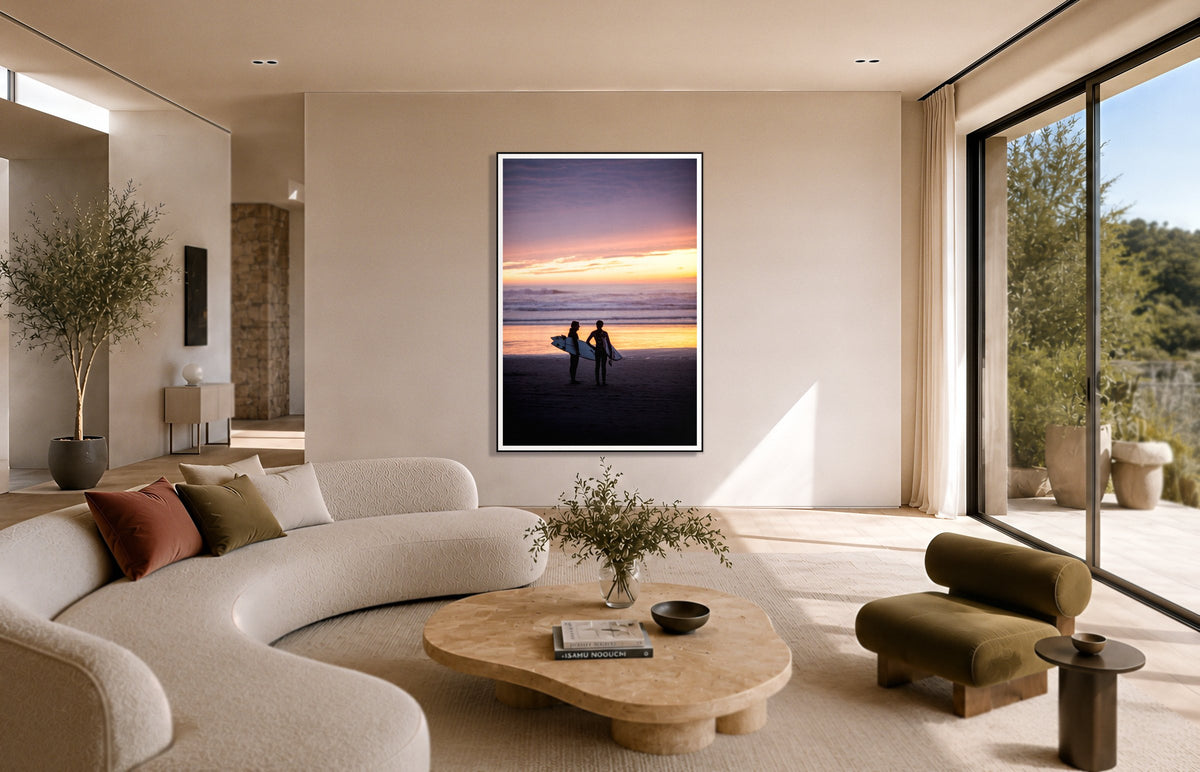 Ocean Beach Vibes in a room