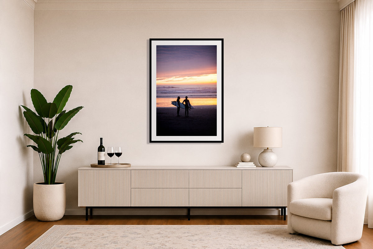 Ocean Beach Vibes in a room