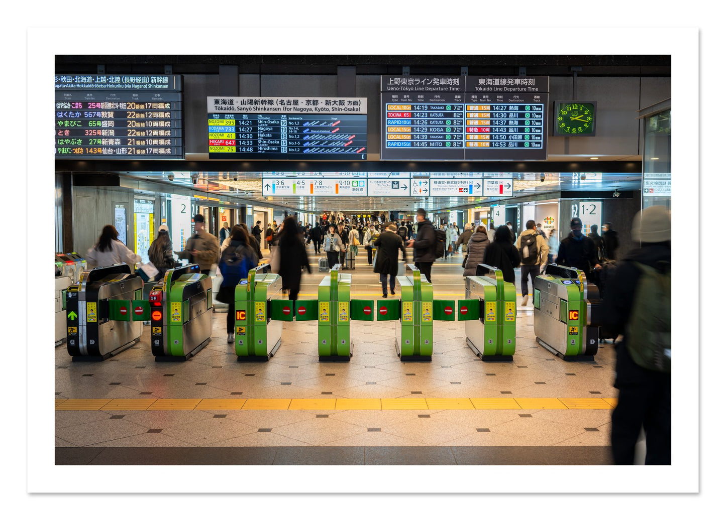 Fine art print of On Time by Dylan Ozanich, unframed