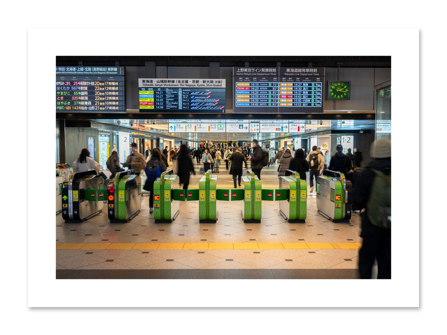 Fine art print of On Time by Dylan Ozanich, unframed