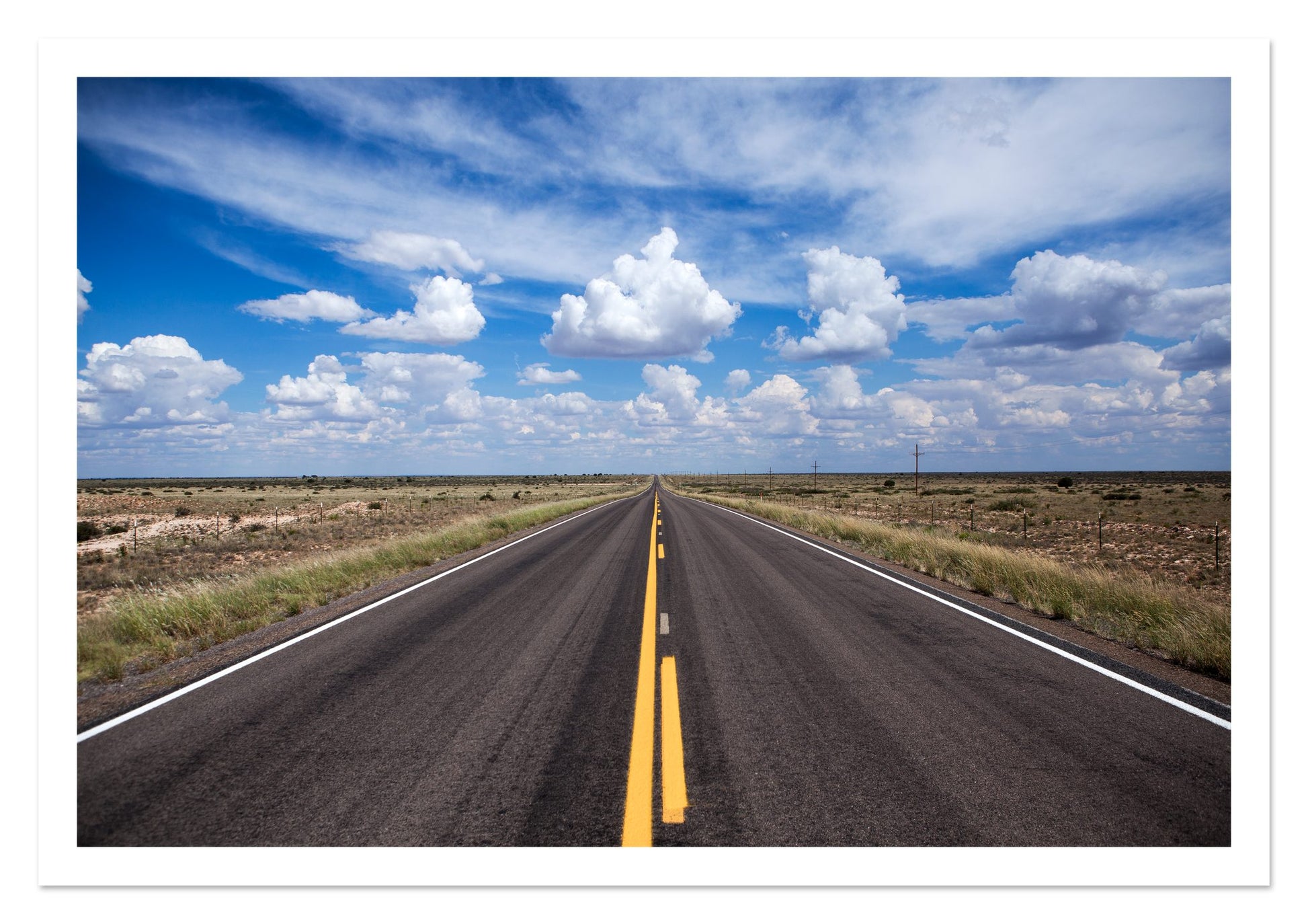 Fine art print of Open Road by Dylan Ozanich, unframed