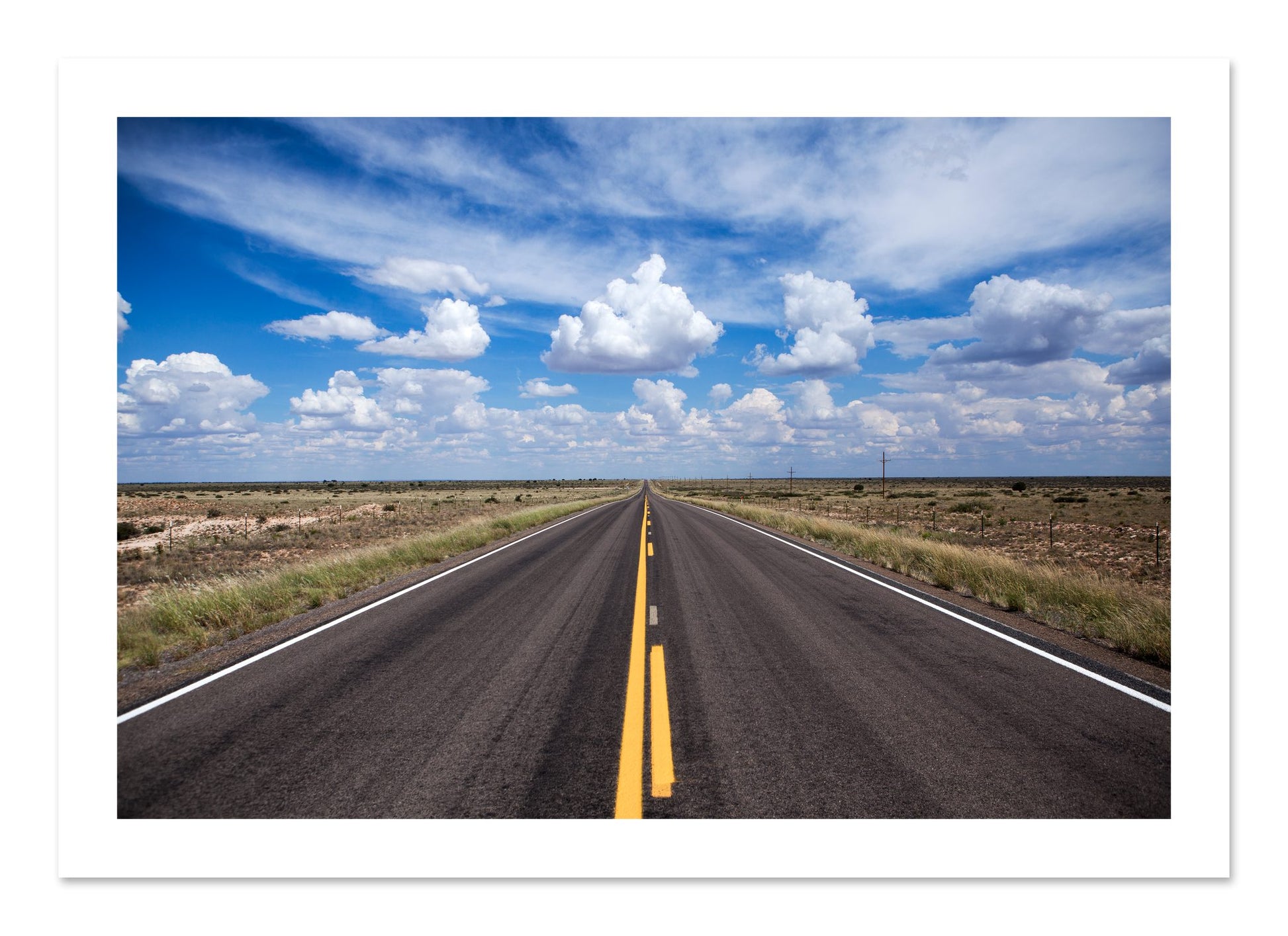Fine art print of Open Road by Dylan Ozanich, unframed