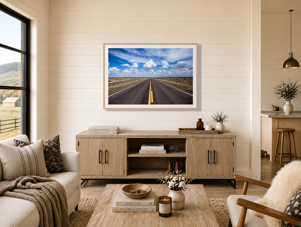 Open Road in a room
