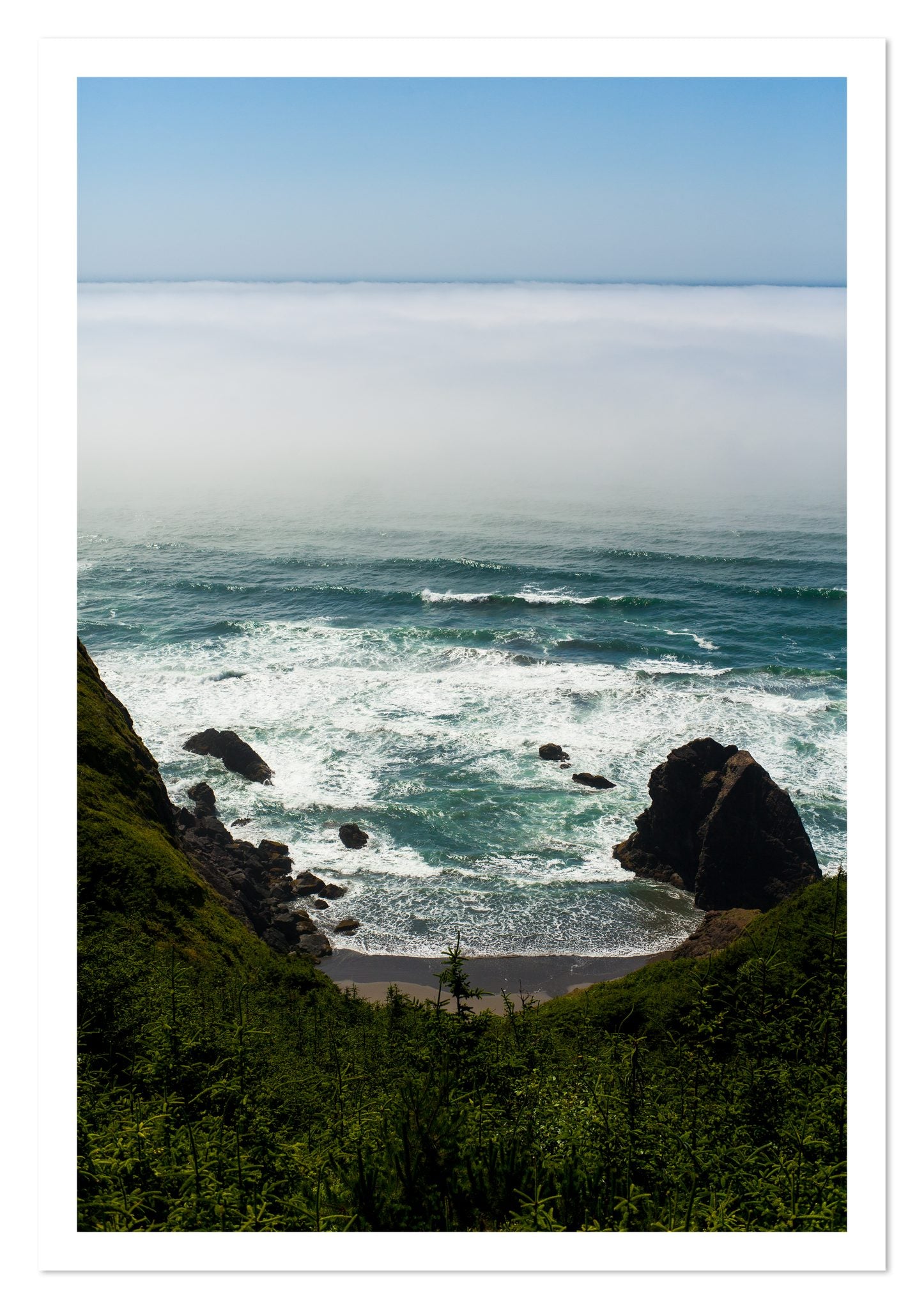 Fine art print of Oregon Coast by Dylan Ozanich, unframed