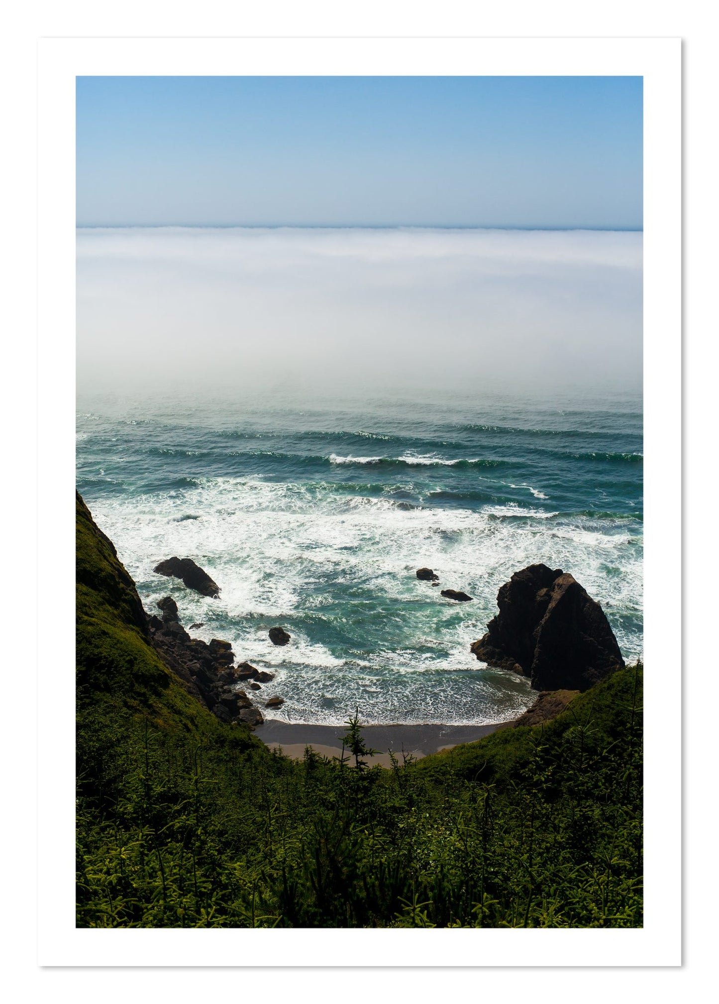 Fine art print of Oregon Coast by Dylan Ozanich, unframed