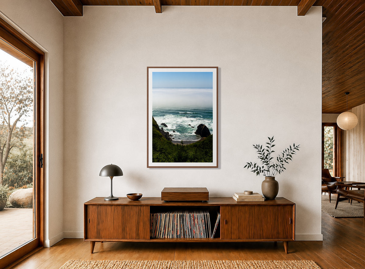 Oregon Coast in a room