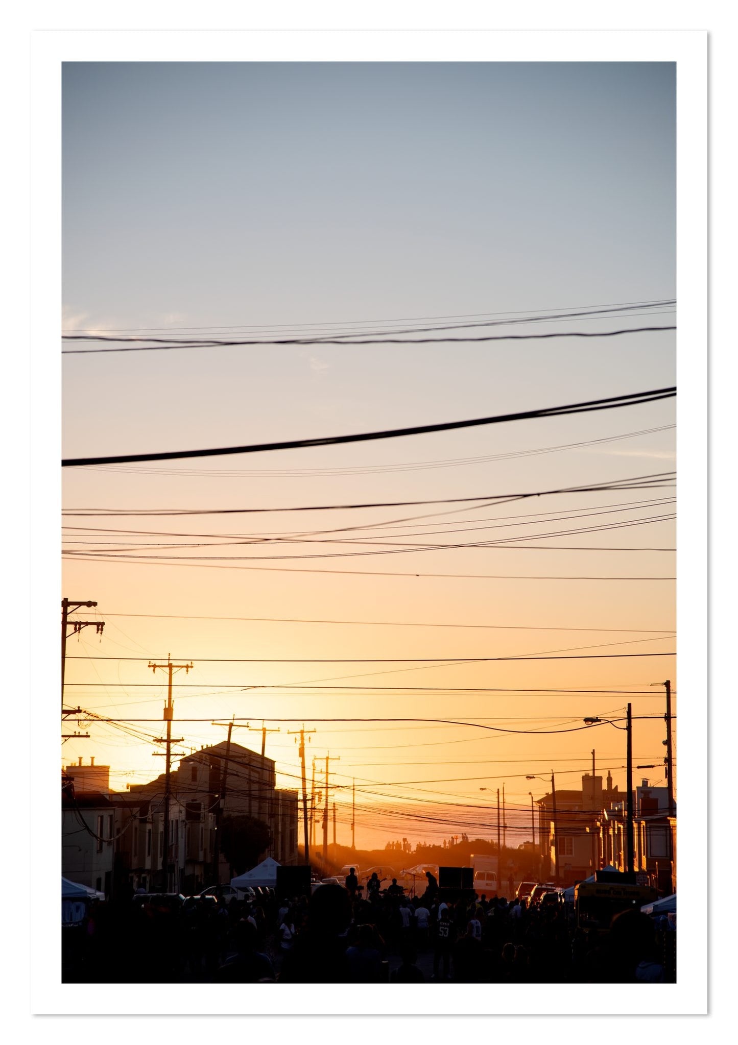 Fine art print of Outer Sunset San Francisco by Dylan Ozanich, unframed