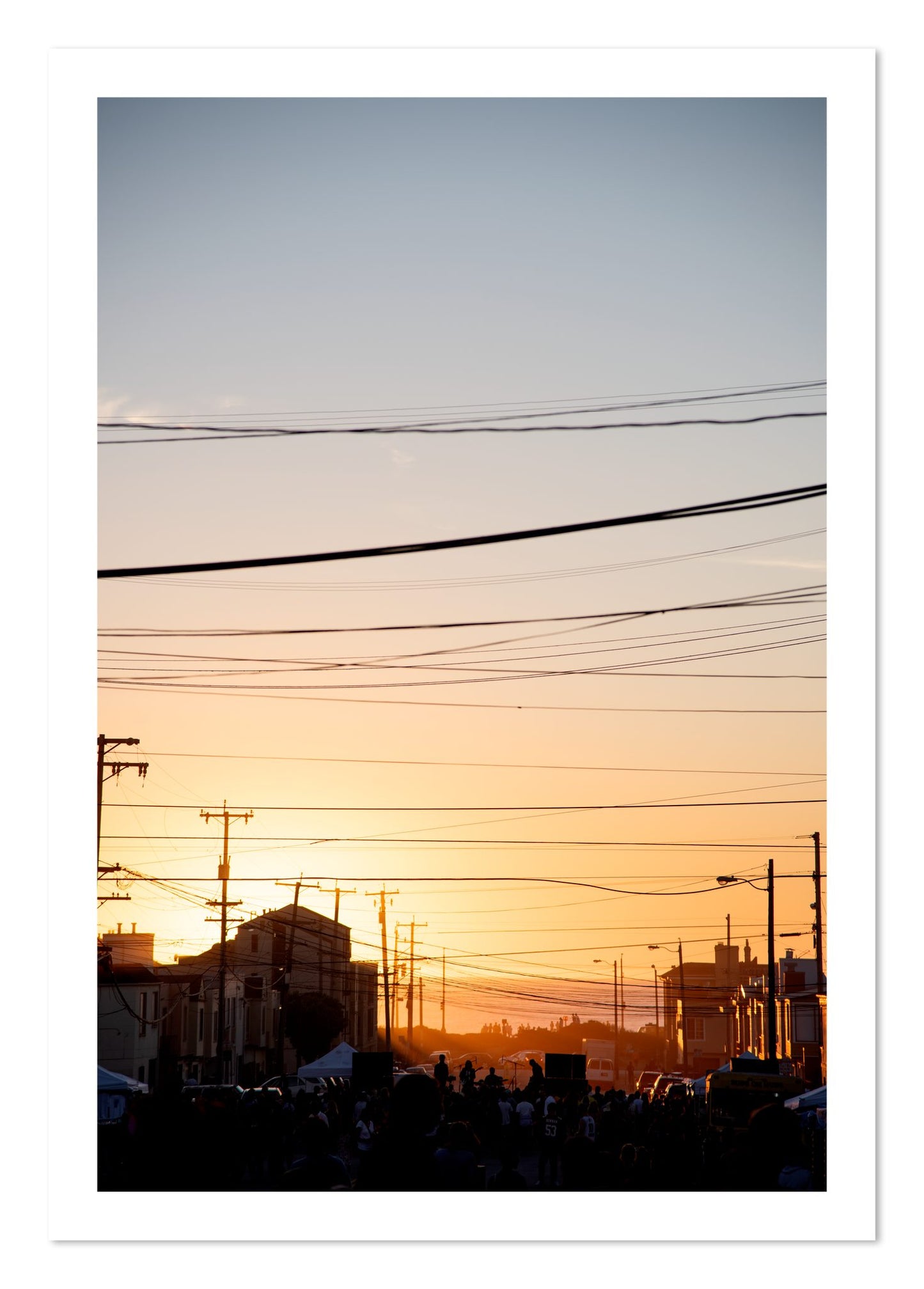 Fine art print of Outer Sunset San Francisco by Dylan Ozanich, unframed