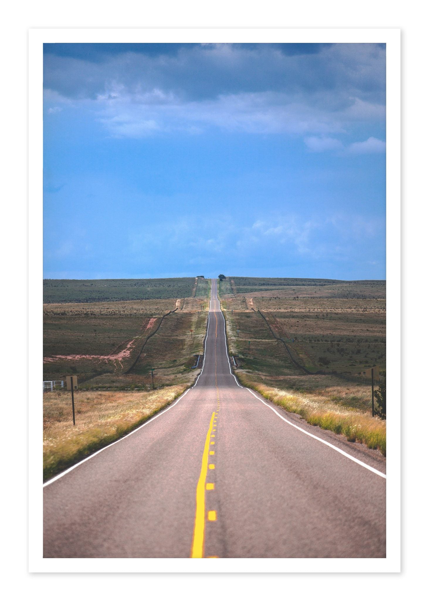 Over The Hill by Dylan Ozanich, 48×72 Fine Art Pigment Print on Hahnemühle Cotton Rag Paper, unframed