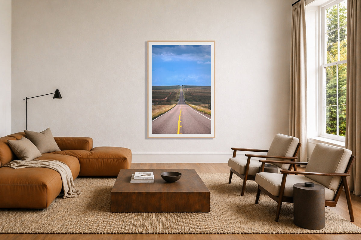 Over The Hill in a room