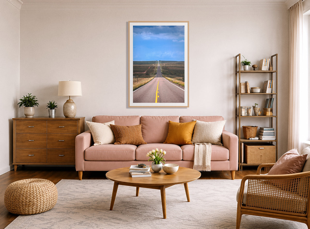 Over The Hill in a room