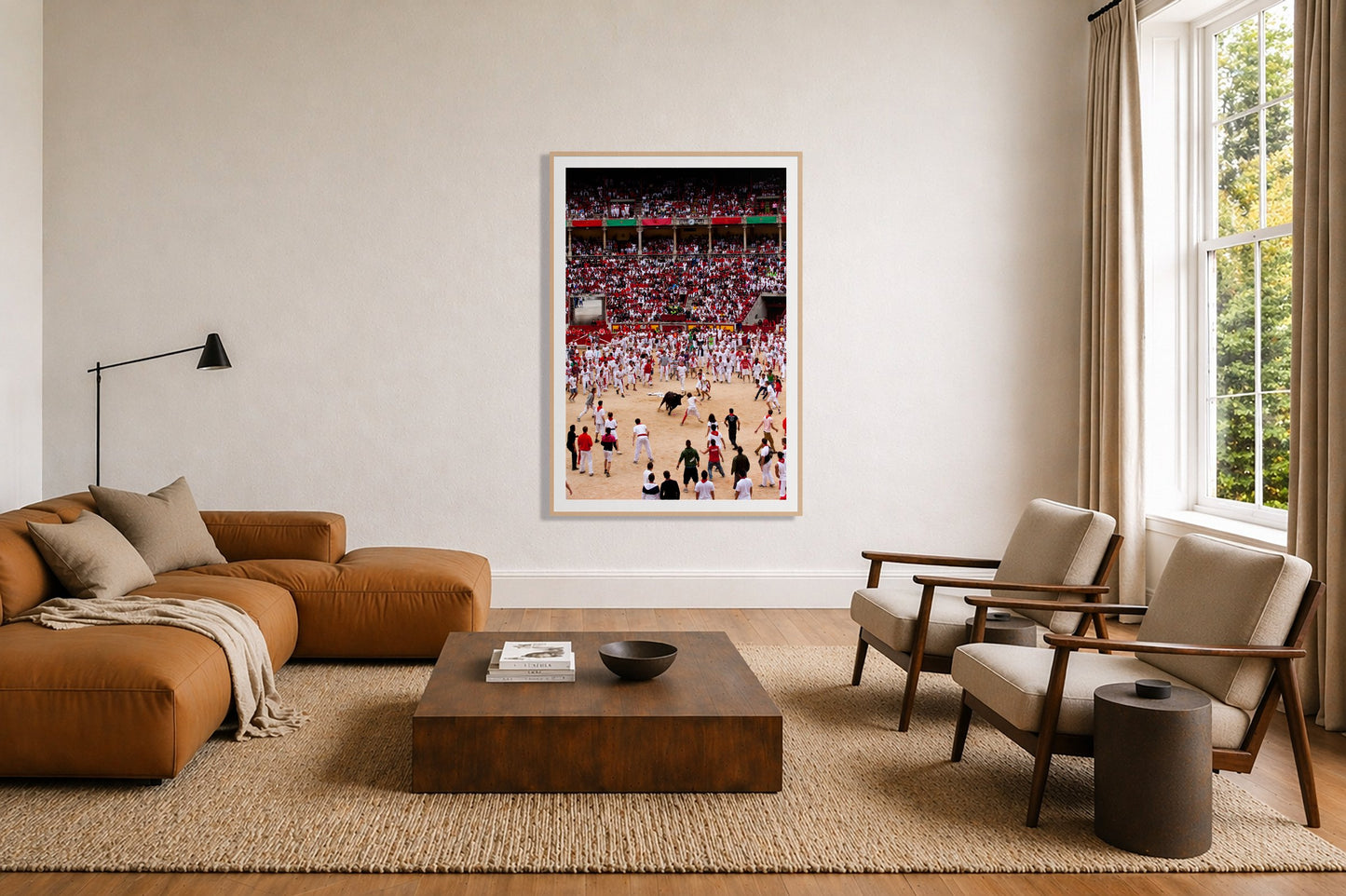 Framed photograph of Panploma by Dylan Ozanich displayed on a wall