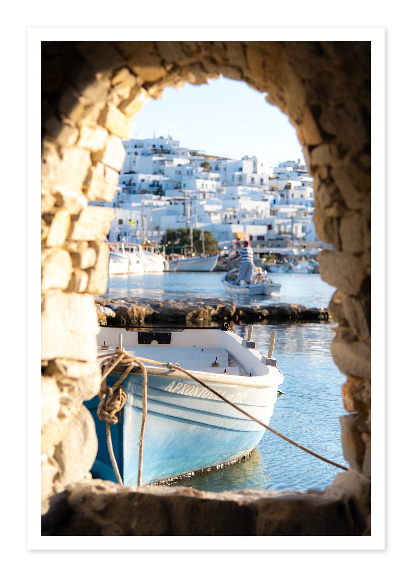 Paros Greece by Dylan Ozanich, 48×72 Fine Art Pigment Print on Hahnemühle Cotton Rag Paper, unframed