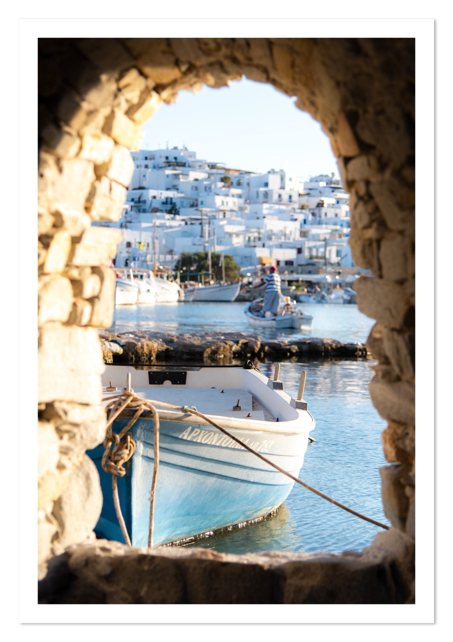 Fine art print of Paros Greece by Dylan Ozanich, unframed