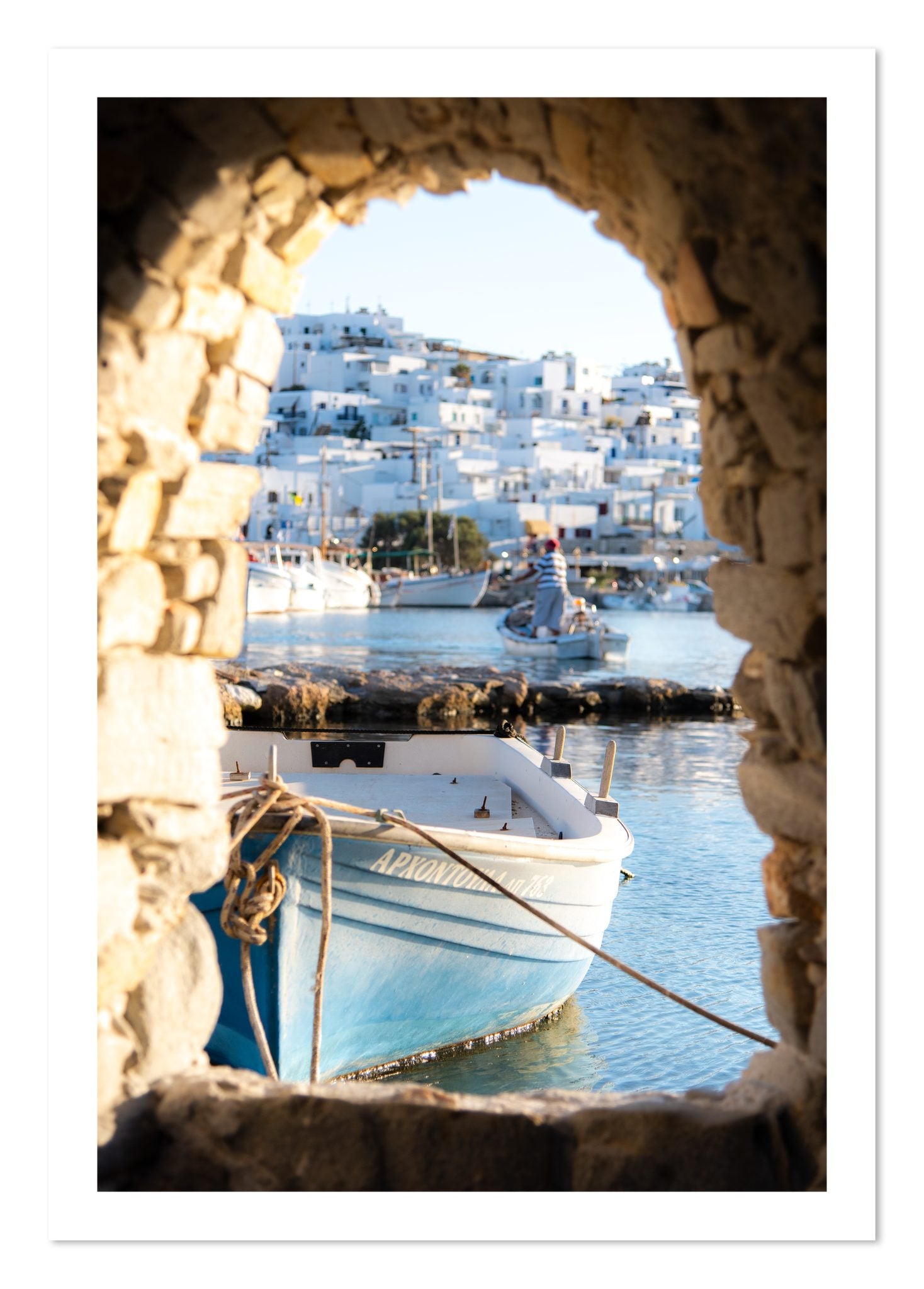 Fine art print of Paros Greece by Dylan Ozanich, unframed