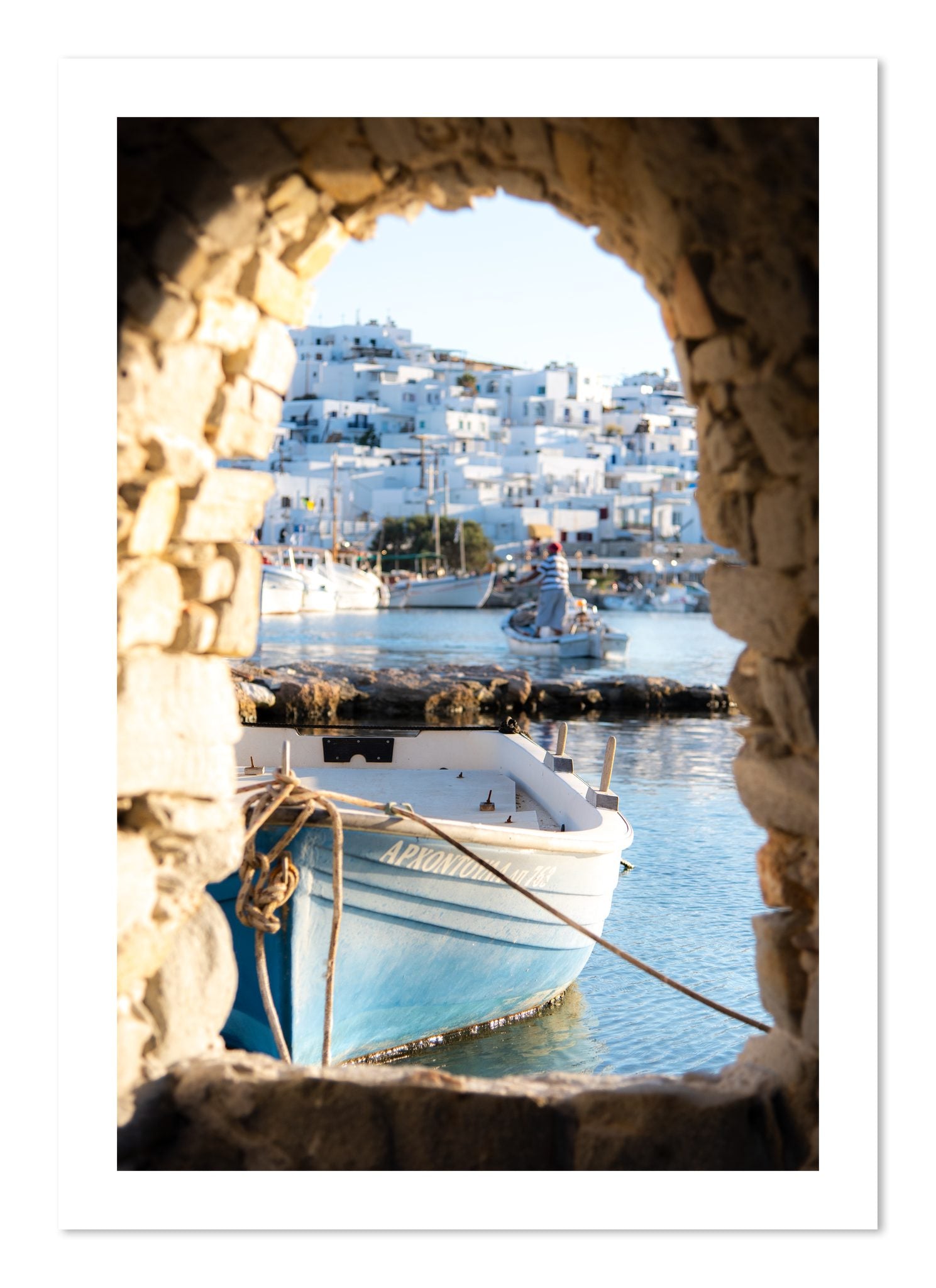 Fine art print of Paros Greece by Dylan Ozanich, unframed