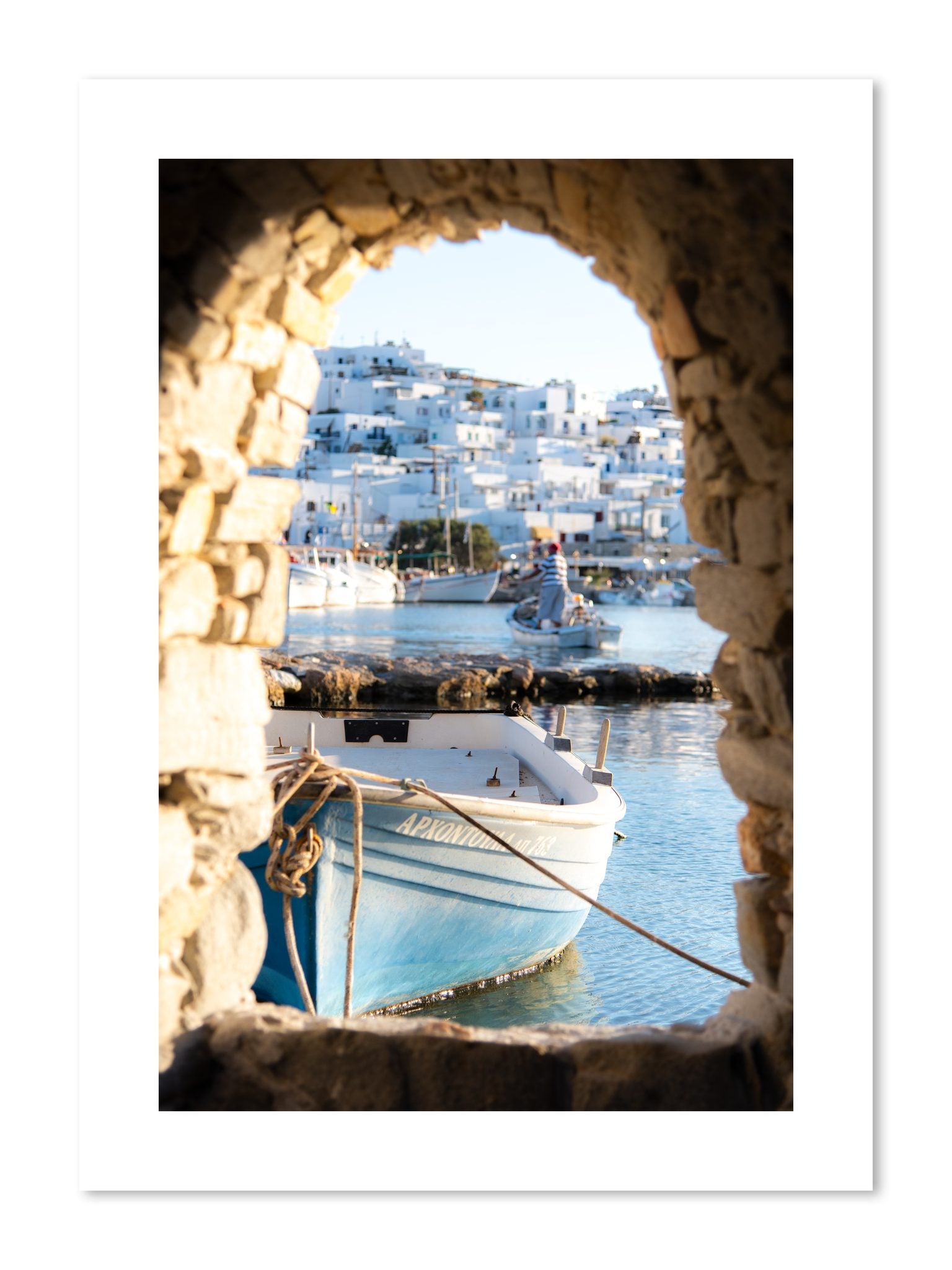 Fine art print of Paros Greece by Dylan Ozanich, unframed