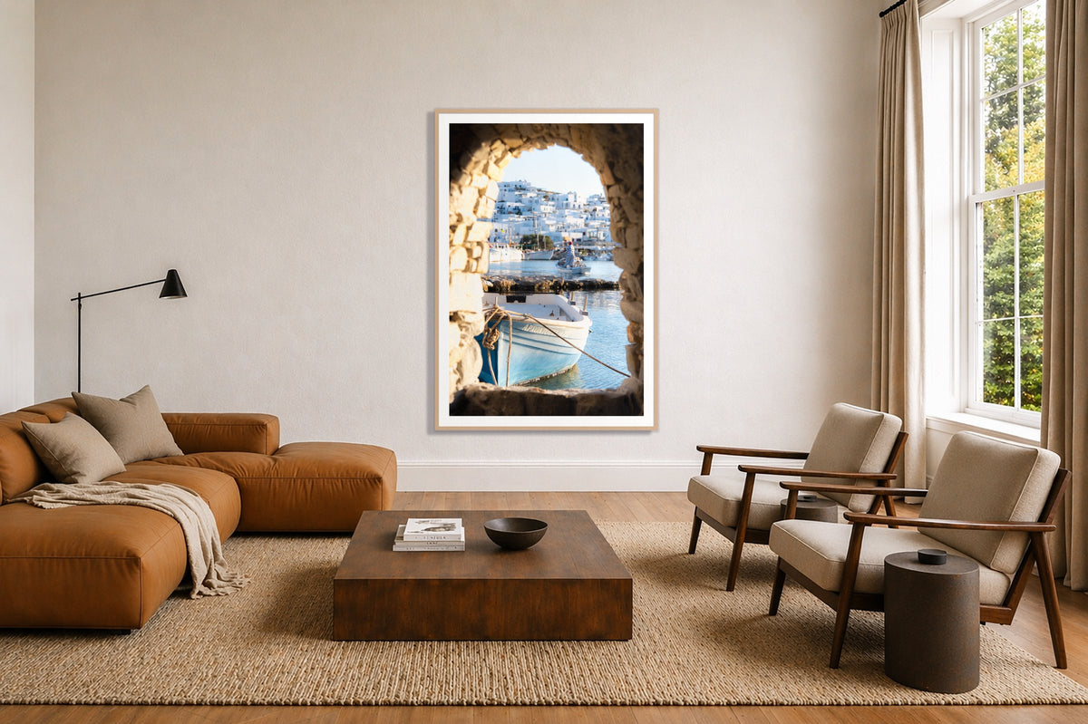 Paros Greece in a room