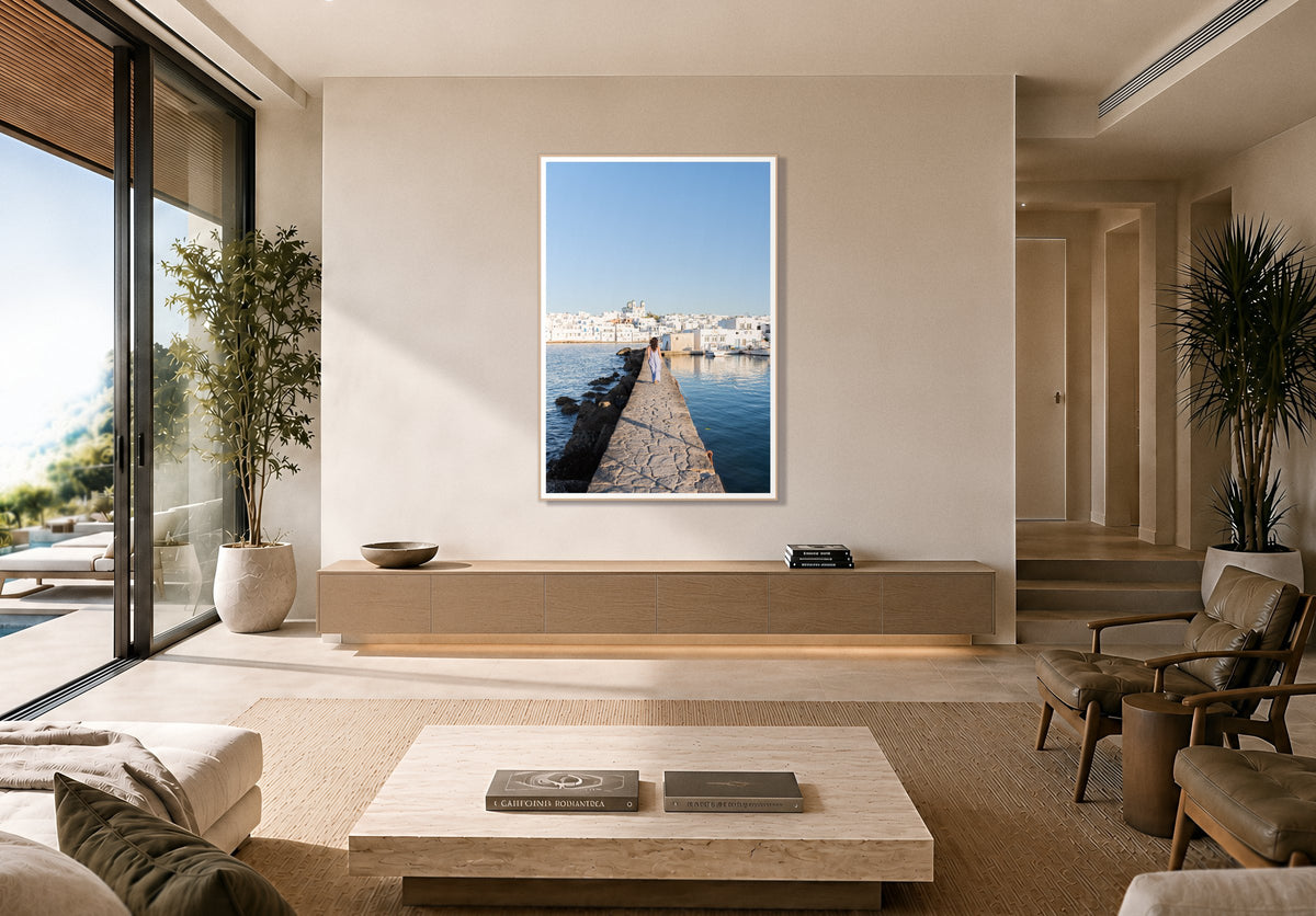 Path To Paros in a room