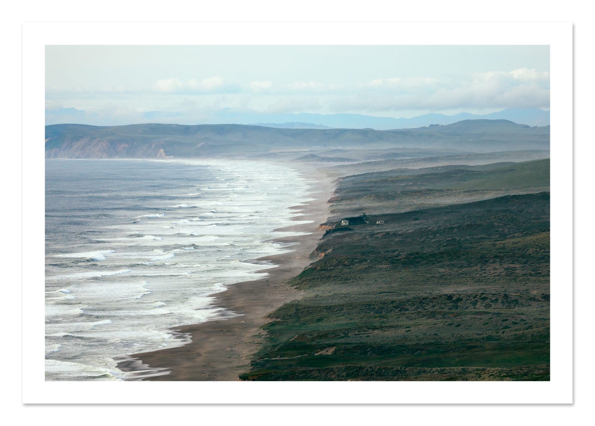Fine art print of Point Reyes Ranch by Dylan Ozanich, unframed